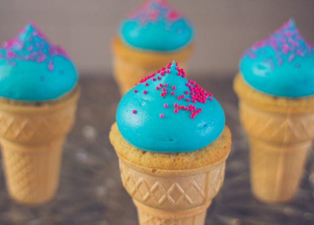 Ice Cream Cone Cupcakes